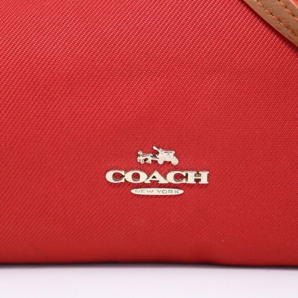 Coach Sawyer Tote F37237 - Classic Red Shoulder Bag - Picture 4 of 9